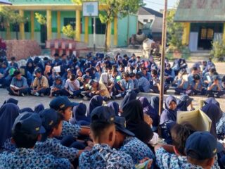 SMP Negeri 9 Parepare Luncurkan Gerakan aksi Literasi